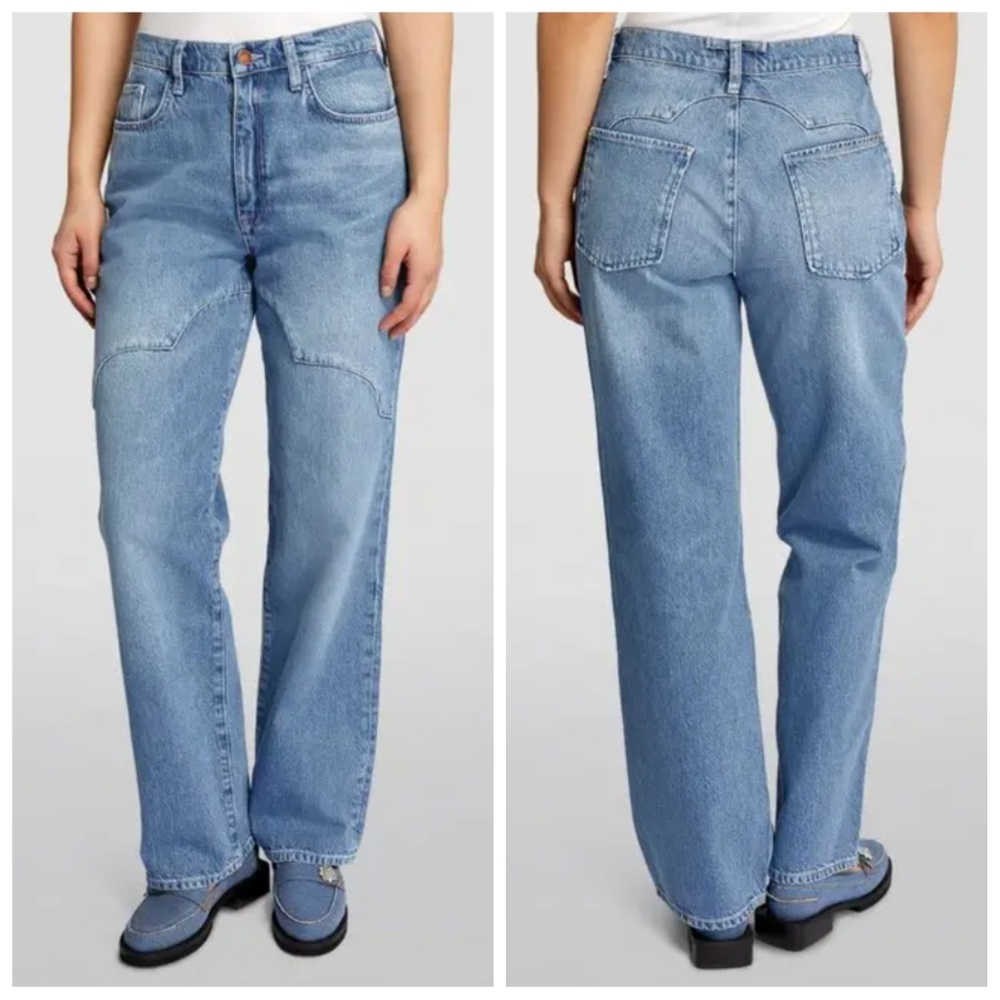 TRIARCHY Cloud-Stitch Ciela High-Rise Jeans 27
